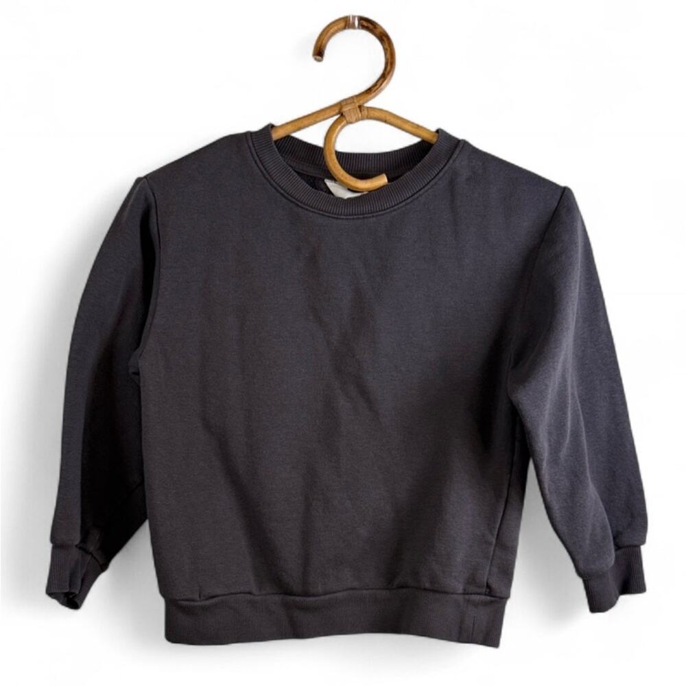 H&M Gray Crewneck Sweatshirt Kids size 6X/7
